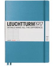 Rokovnik Leuchtturm1917 Master Slim - А4+, s linijama, Nordic Blue