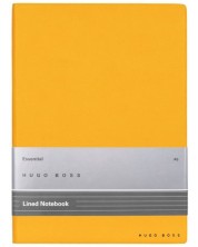 Bilježnica Hugo Boss Essential Storyline - A5, s linijama, žuta -1