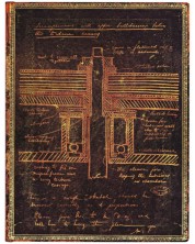 Rokovnik Paperblanks - Tesla, 18 х 23 cm, 88 listova