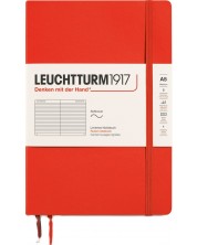 Bilježnica Leuchtturm1917 New Colours - A5, na linije, Lobster
