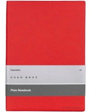 Bilježnica Hugo Boss Essential Storyline - A5, s bijelim listovima, crvena -1