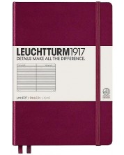 Rokovnik Leuchtturm1917 Notebook Medium A5 - Ljubičasta, stranice s linijama