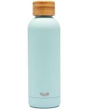 Termo boca YOLO - Mint, 500 ml, smeđi poklopac -1