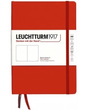 Rokovnik Leuchtturm1917 Natural Colors - A5, crveni, bijele stranice, tvrdi uvez