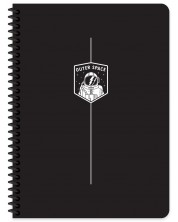 Bilježnica Keskin Color - Black, A6, 80 listova, asortiman