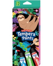 Tempera boje u tubama Colorino - Wildkid, 12 boja x 12 ml -1