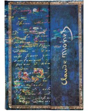 Bilježnica Paperblanks Monet - Midi, na linije, 72 lista -1
