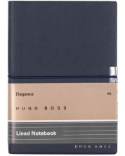 Rokovnik Hugo Boss Elegance Storyline - A6, s linijama, tamnoplavi -1