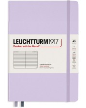 Bilježnica Leuchtturm1917 - Medium A5, stranice u redovima, Lilac