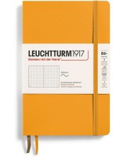Rokovnik Leuchtturm1917 Paperback - B6+, narančasti, točkaste stranice, meki uvez ​