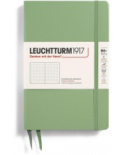 Rokovnik Leuchtturm1917 Paperback - B6+, svijetlozeleni, točkaste stranice, tvrdi uvez -1