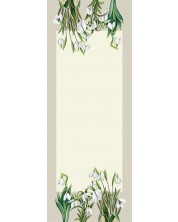 Nadstolnjak Rakla - Snowdrop, 47 х 140 cm