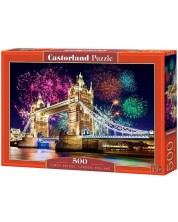 Slagalica Castorland od 500 dijelova - Tower Bridge, London ​ -1