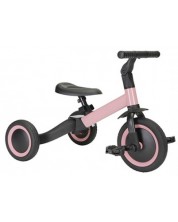Tricikl i bicikl za ravnotežu 4 u 1 Topmark -  Kaya, ružičasti -1