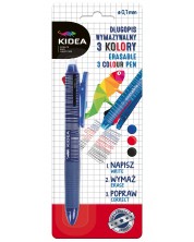Trobojna olovka Kidea - izbrisiva