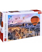 Slagalica Trefl od 3000 dijelova - Baloni iznad Kapadokije