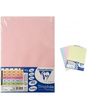 Kopirni papir u boji Clairefontaine - A4, 100 listova, pastelne boje -1
