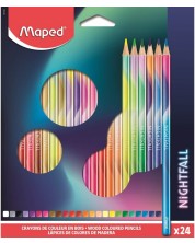 Olovke u boji Maped Nightfall - 24 boje -1