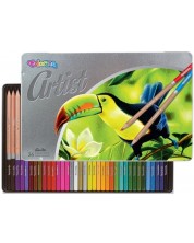 Olovke u boji Colorino Artist - u metalnoj kutiji, 36 boja