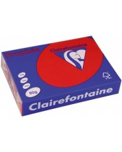 Kopirni papir u boji Clairefontaine - A3, 80 g/m2, 100 listova, Intensive Red  -1