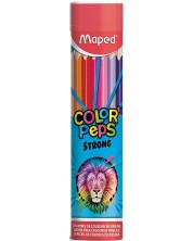 Olovke u boji Maped Color Peps - 24 boje, u metalnoj tubi