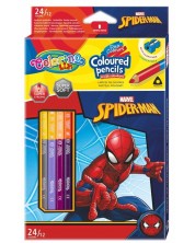 Olovke u boji Colorino - Marvel Spider-Man, 24 boje i šiljilo