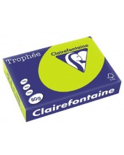 Kopirni papir u boji Clairefontaine - A4, 80 g/m2, 100 listova, Fluo Green -1