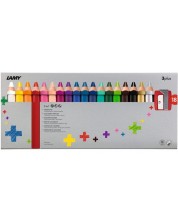 Olovke u boji sa šiljilom Lamy 3plus, 18 komada