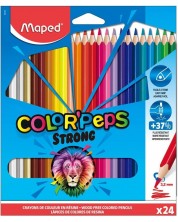 Bojice Maped Color Peps - Strong, 24 boje