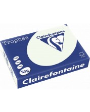 Kopirni papir u boji Clairefontaine - A4, 80 g/m2, 100 listova, Pale Green -1