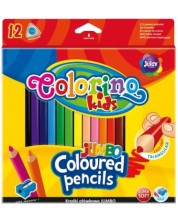 Olovke u boji Colorino Kids - Jumbo, 12 boja