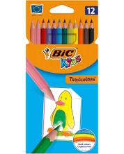 Olovke u boji Bic Kids Tropic - 12 komada
