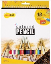 Olovke u boji Colokit - 48 boja, šiljilo -1