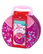 Flomasteri u boji Faber-Castell Connector - 33 boje, u vrećici