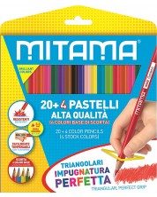Olovke u boji Mitama - 24 boje