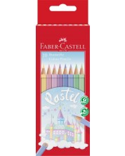 Olovke u boji Faber-Castell - 10 pastelnih boja