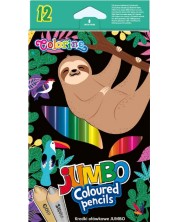 Olovke u boji Colorino Wildkid - Jumbo, 12 boja -1
