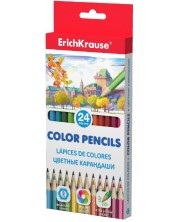 Olovke u boji Erich Krause - Heksagonalni, 24 boje