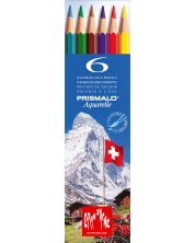 Akvarel olovke u boji Caran d'Ache Prismalo – 6 boja, metalna kutija
