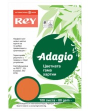 Kopirni papir u boji Rey Adagio - Orange, A4, 80 g, 100 listova -1