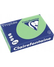 Kopirni papir u boji Clairefontaine - A4, 80 g/m2, 100 listova, Nature Green -1