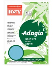 Karton za kopiranje u boji Rey Adagio - Blue, A4, 160 g/m2, 100 listova -1