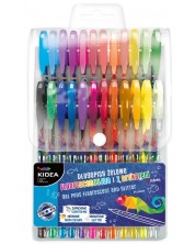 Gel olovke u boji Kidea - 24 boje