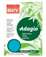 Kopirni papir u boji Rey Adagio - Deep Blue, A4, 80 g, 100 listova -1
