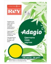 Kopirni papir u boji Rey Adagio - Yellow, A4, 80 g, 100 listova -1