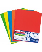 Karton za kopiranje u boji Clairefontaine - A4, 50 listova, 10 g/m2, intenzivne boje -1