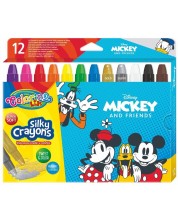 Pastele u boji Colorino Disney - Mickey and Friends Silky, 12 boja -1