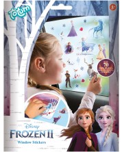 Kreativni komplet Totum - Ukrasite staklenim naljepnicama, Frozen 2