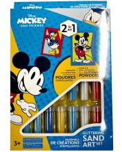 Kreativni set za crtanje pijeskom Red Castle – Mickey Mouse, 2 slike