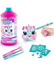 Kreativni set Canal Toys Airbrush plush - Mini plišana igračka za bojanje, 1 kom, asortiman -1